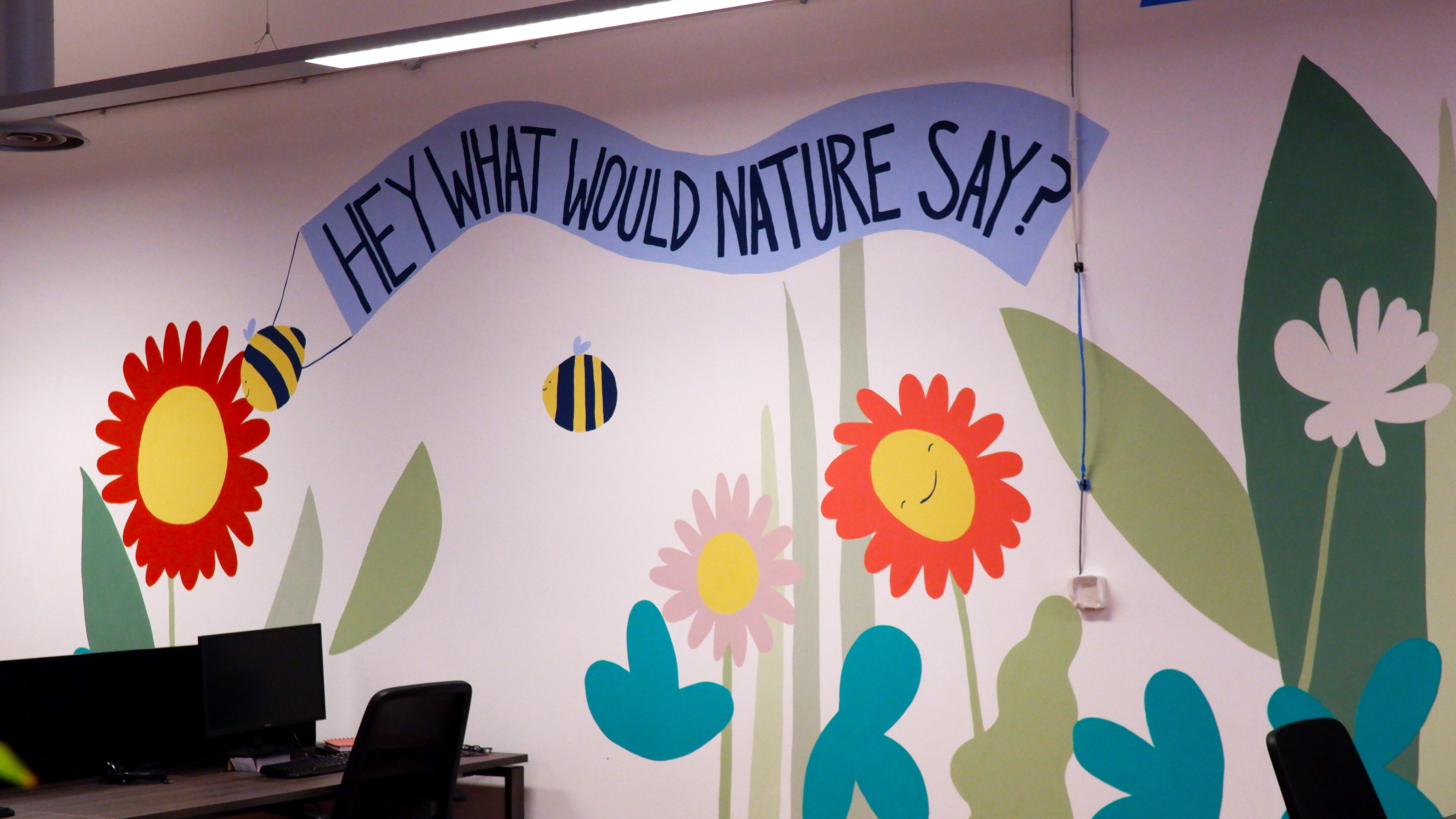 Faith In Nature's NEW office mural