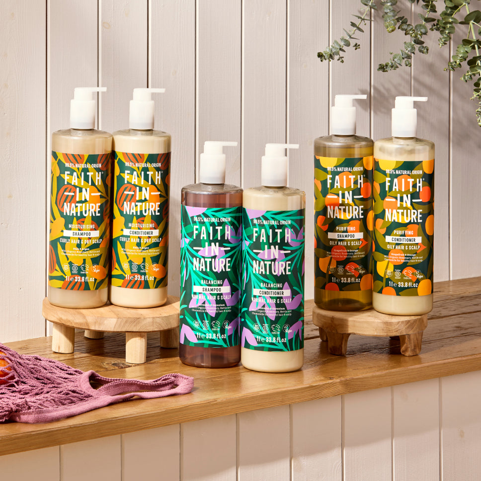 Shea & Argan 1L Shampoo & Conditioner Set