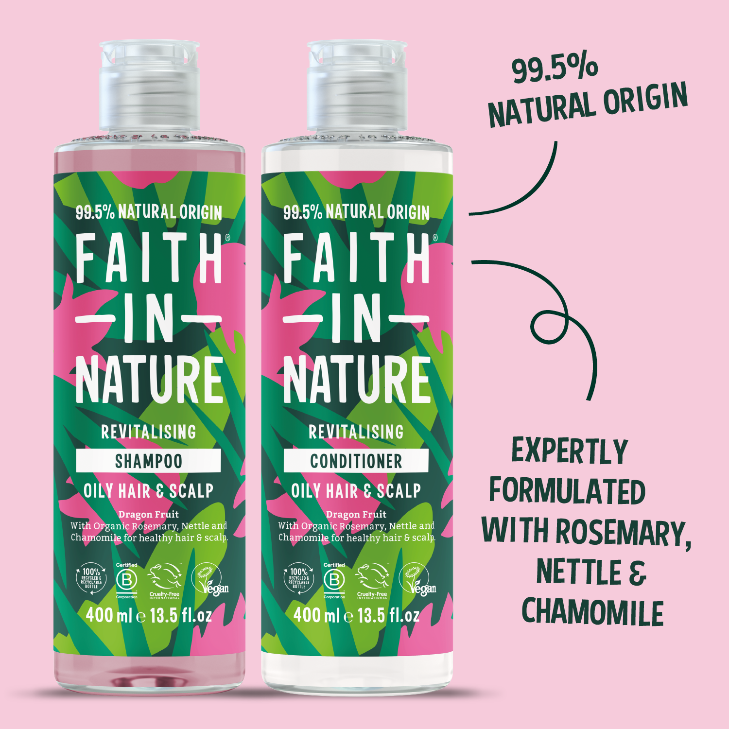 Dragon Fruit Shampoo & Conditioner Set