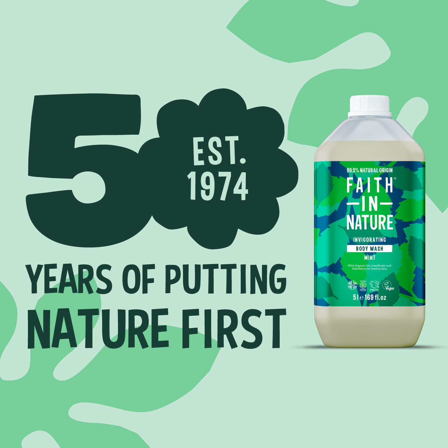 Mint Body Wash - 5L