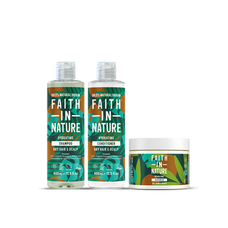 Coconut Dry Hair Bundle - Shampoo, Conditioner and Hair Mask
