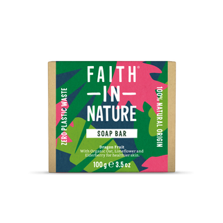 Natural dragon fruit soap bar - Faith In Nature - plastic free, zero waste