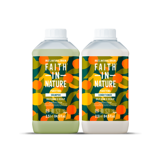 Grapefruit & Orange shampoo & conditioner set - 2.5L