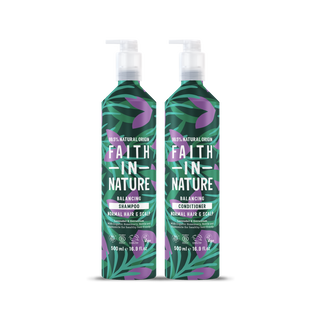 Faith In Nature Lavender & Geranium Aluminium Shampoo & Conditioner Set