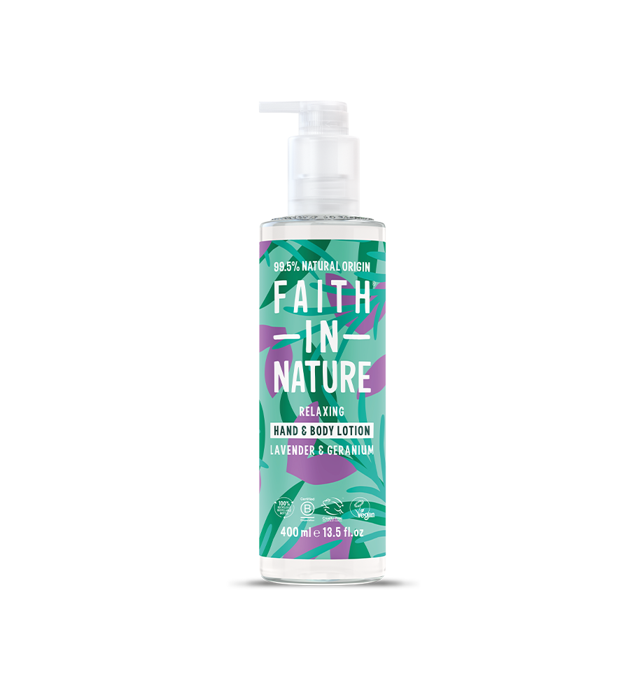 Faith In Nature natural Lavender body lotion 400ml