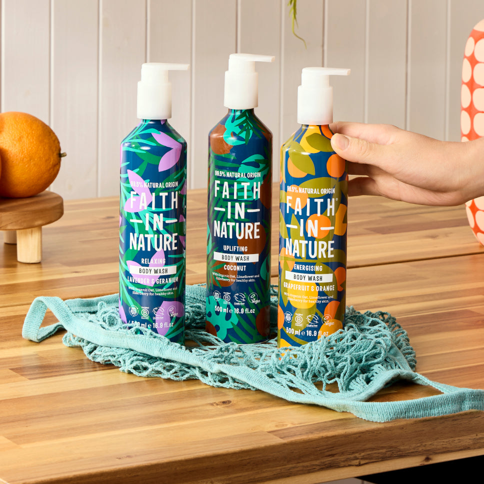 Faith In Nature sustainable lavender shower gel