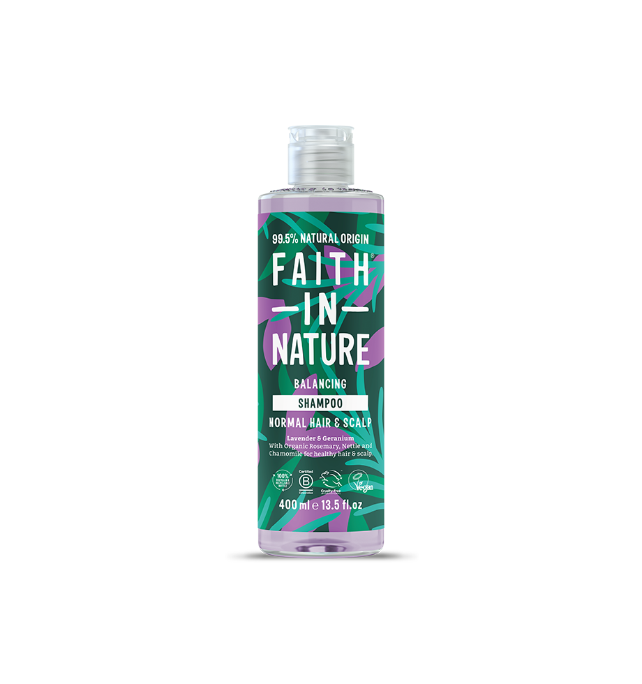 Faith In Nature Natural Lavender & Geranium Shampoo For Normal Hair & Scalp