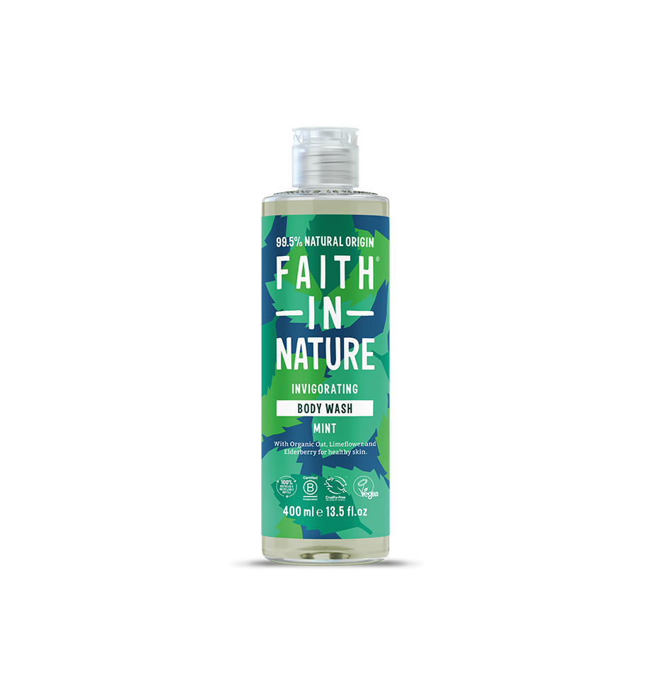 Faith In Nature Natural Mint Shower Gel