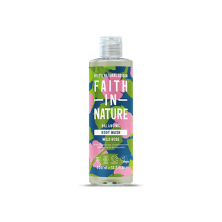 Faith In Nature Balancing Wild Rose Natural Shower Gel in 400ml