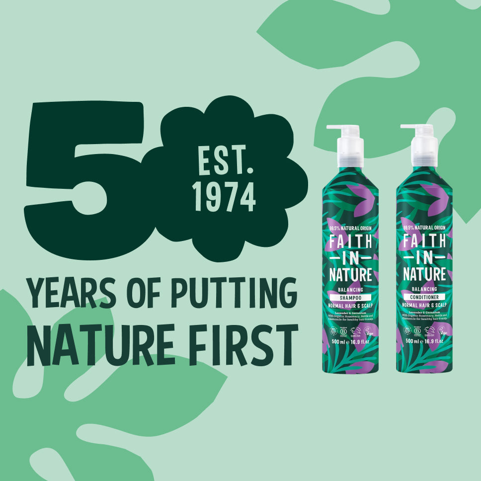 Natural lavender shampoo & conditioner set 500ml aluminium