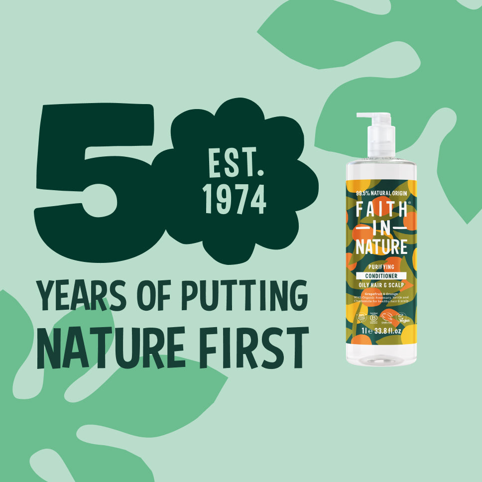Natural purifying orange oil conditioner oily hair 1L
