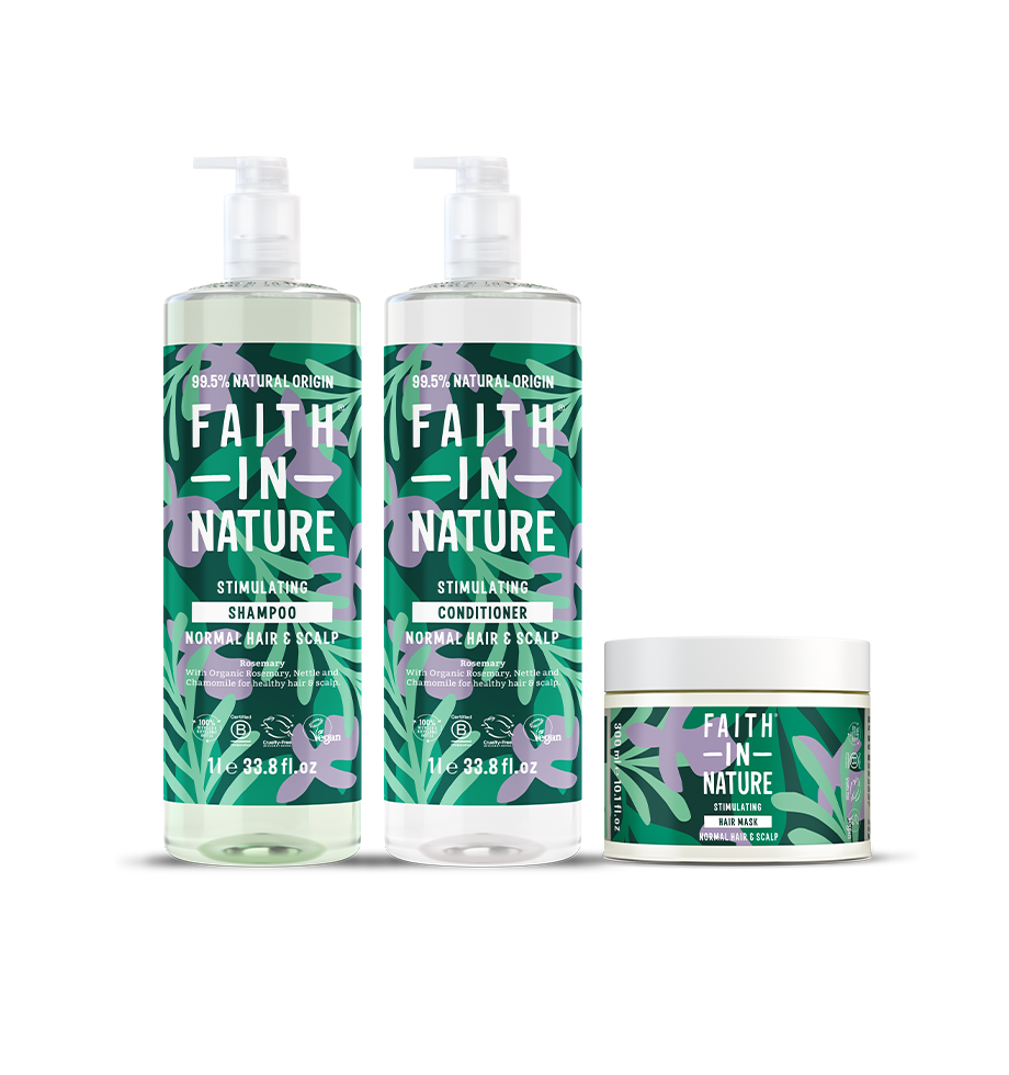 Faith In Nature Rosemary Oil Natural Haircare Set