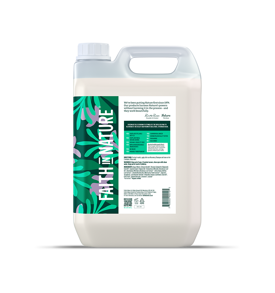 Rosemary Oil Natural Conditioner 5L Refill For Normal Hair