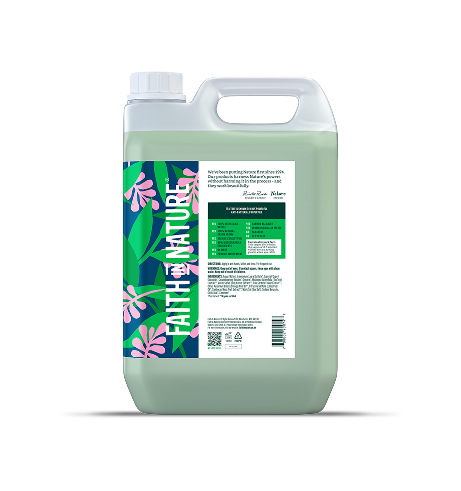 Tea Tree Liquid Hand Wash 5L Refill