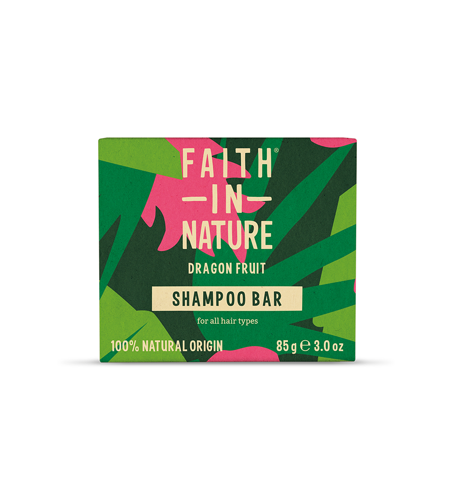 Dragon Fruit Natural Shampoo Bar - Vegan, zero-waste shampoo bar - Faith In Nature