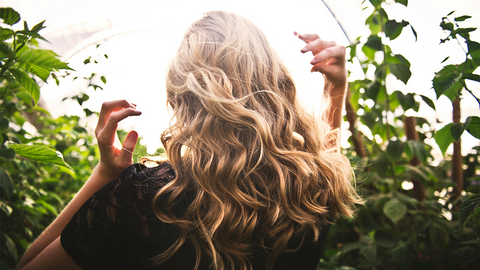Easy wavy hair routine