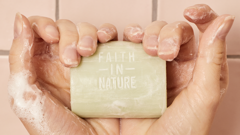 Gentle and effective natural soap bars