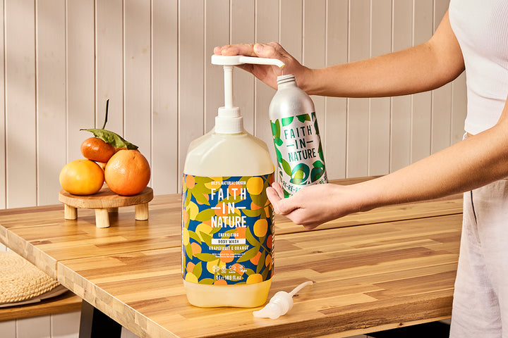 Natural body care - shower gel & soaps