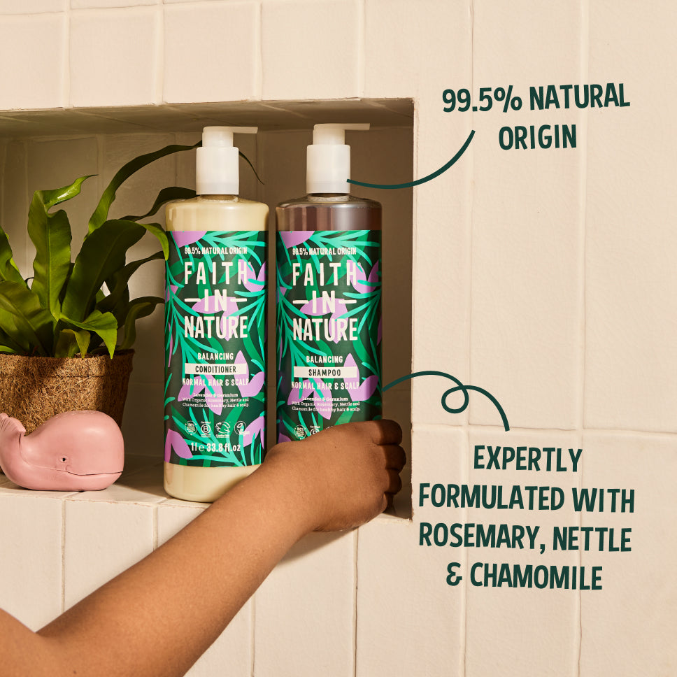 Lavender & Geranium shampoo - 1L