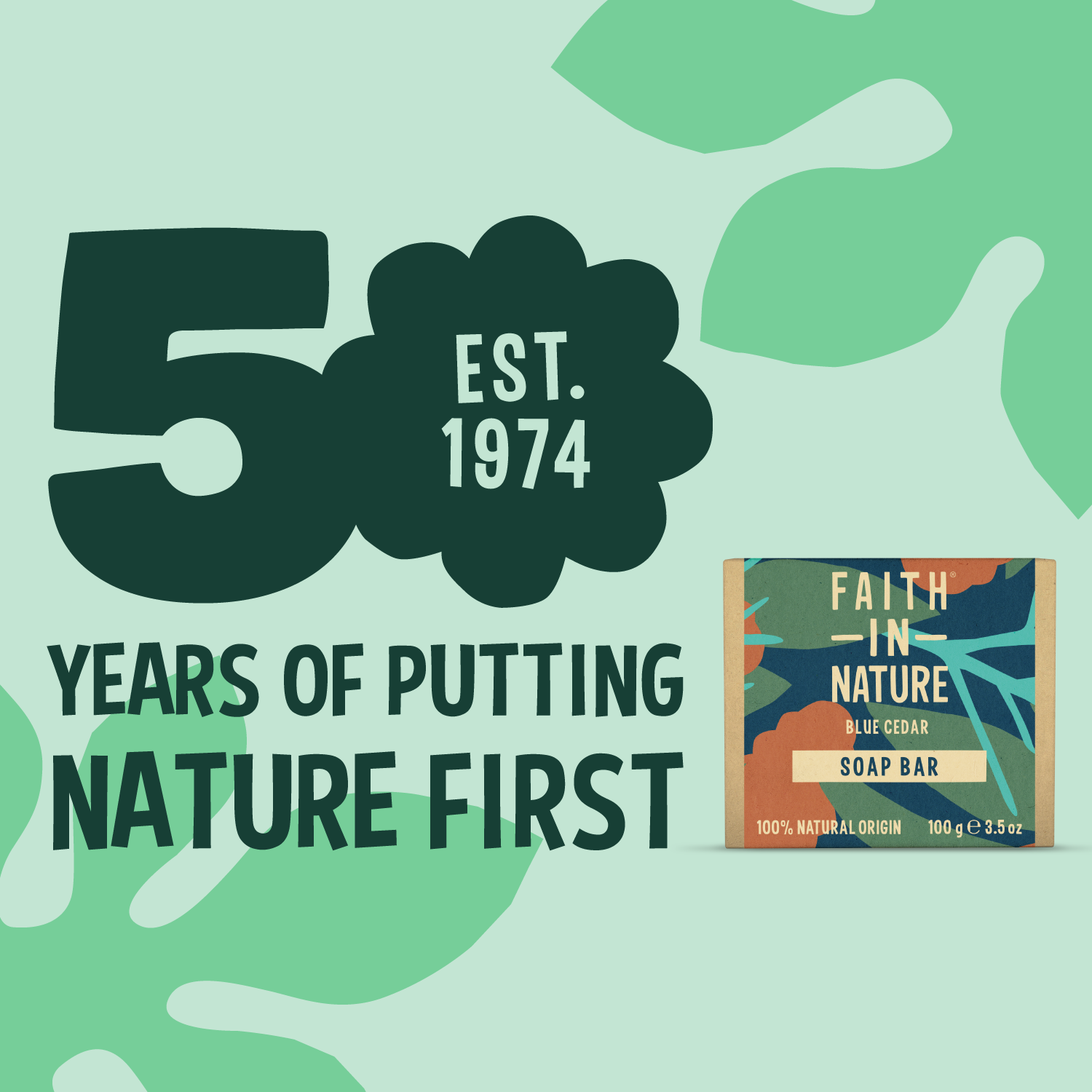 3 x Blue Cedar Soap Bars