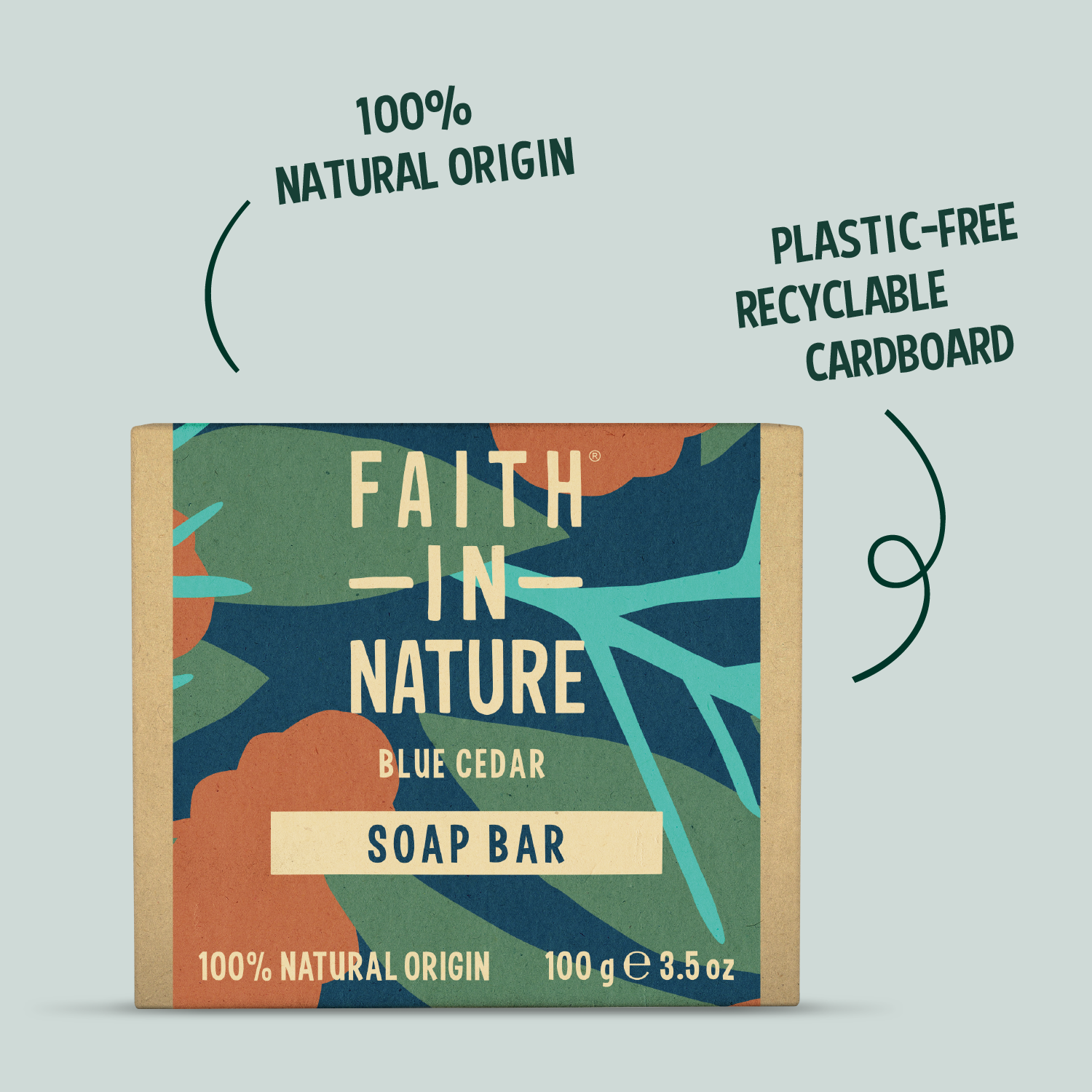 3 x Blue Cedar Soap Bars