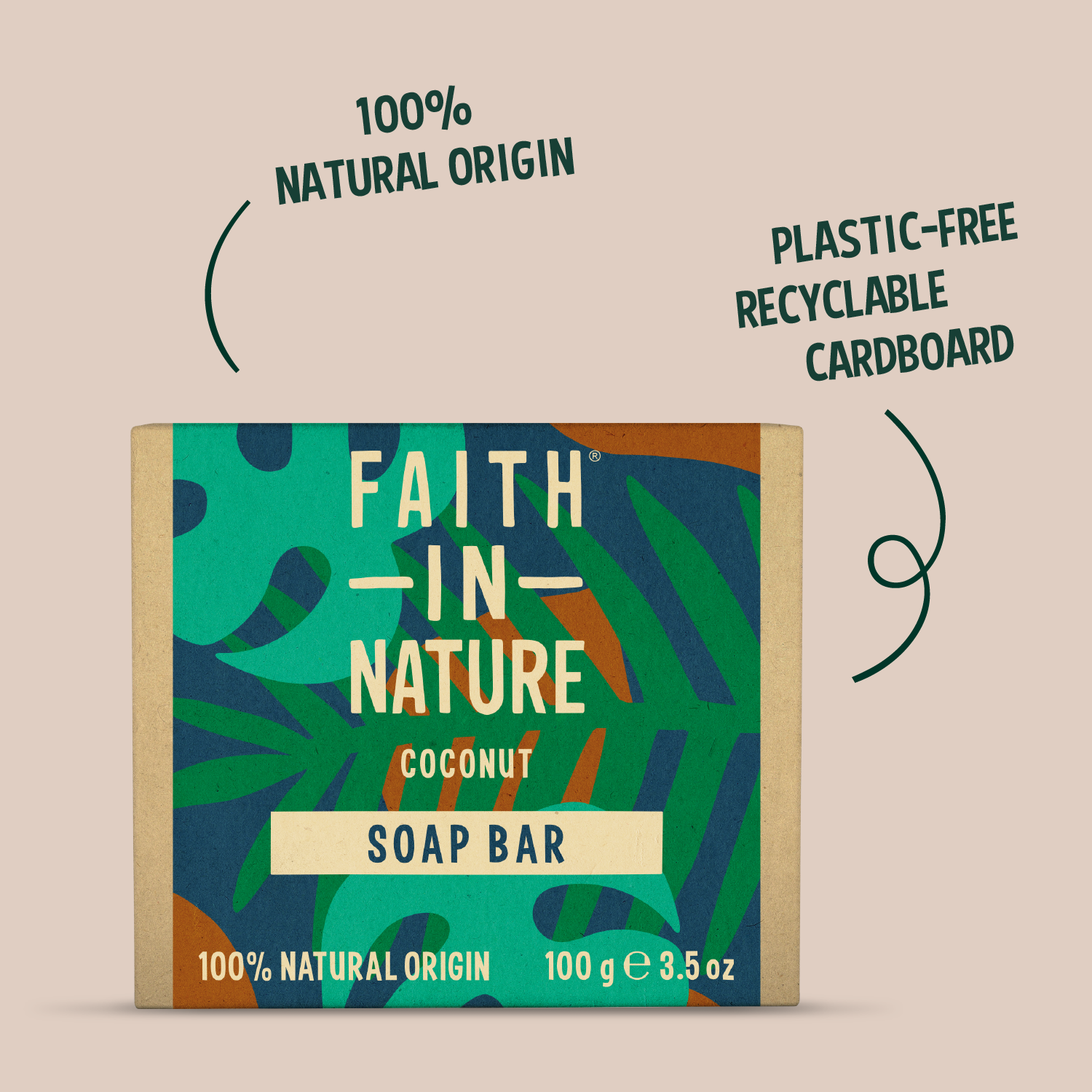 3 x Coconut soap bars