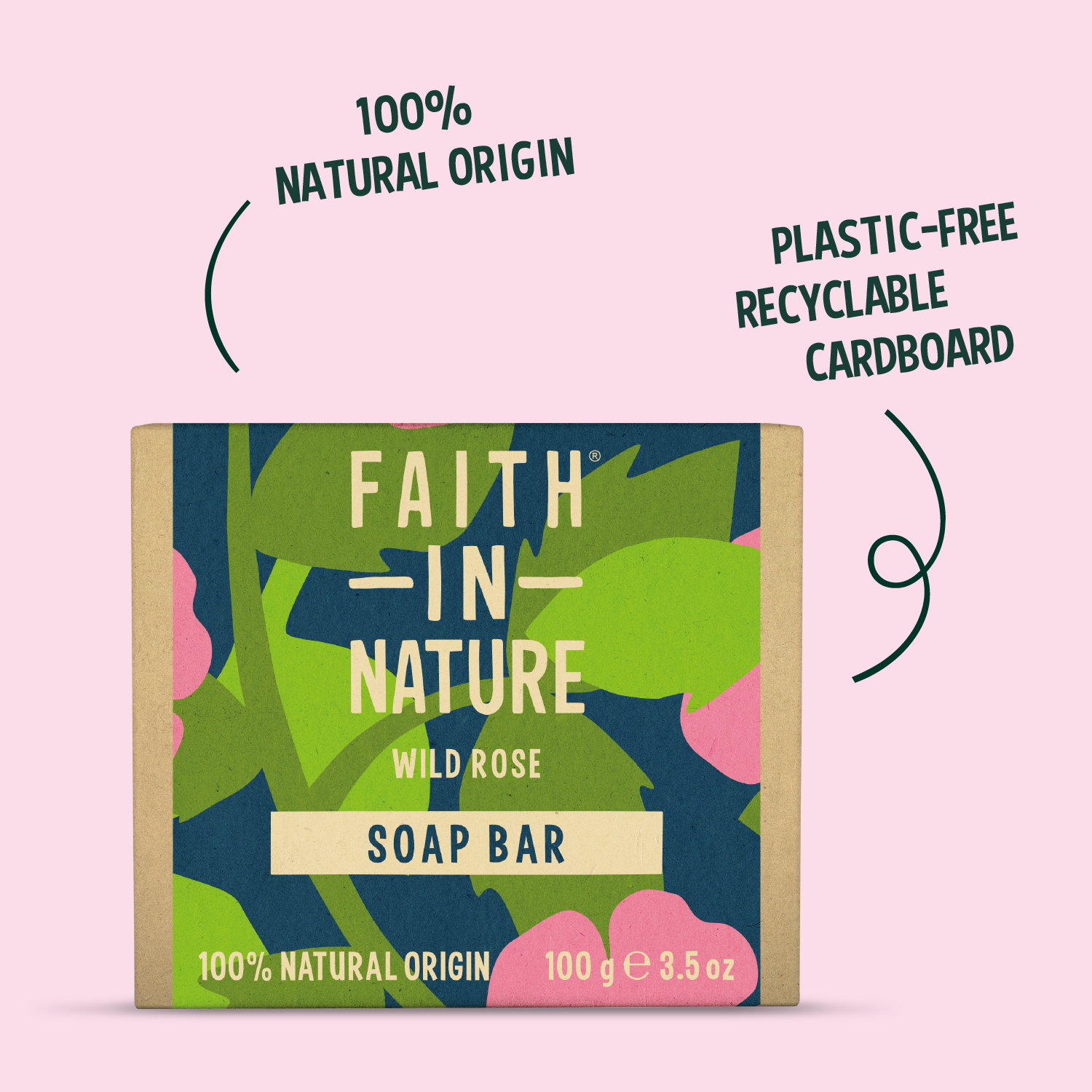 Wild Rose soap bar