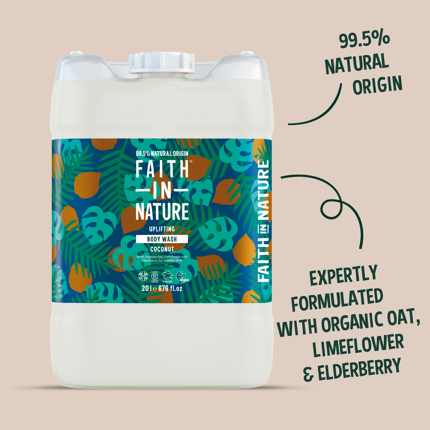 Coconut body wash - 20L