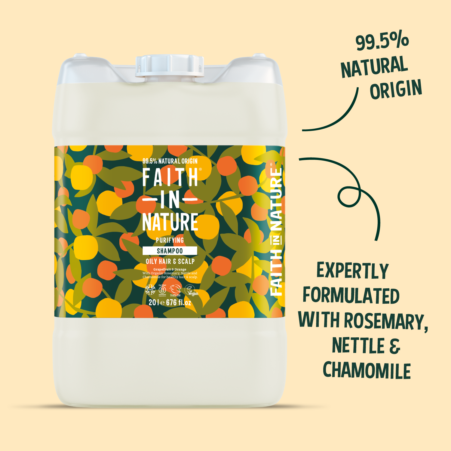 Grapefruit & Orange shampoo - 20L