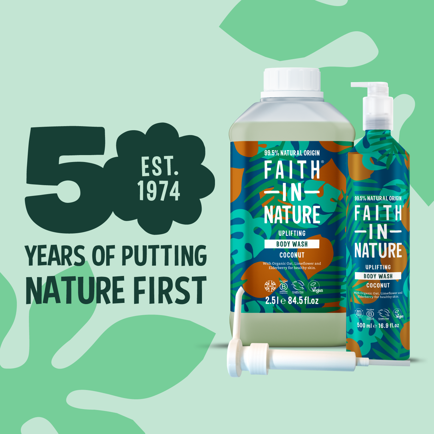 Coconut Body Wash - Aluminium Refill Set