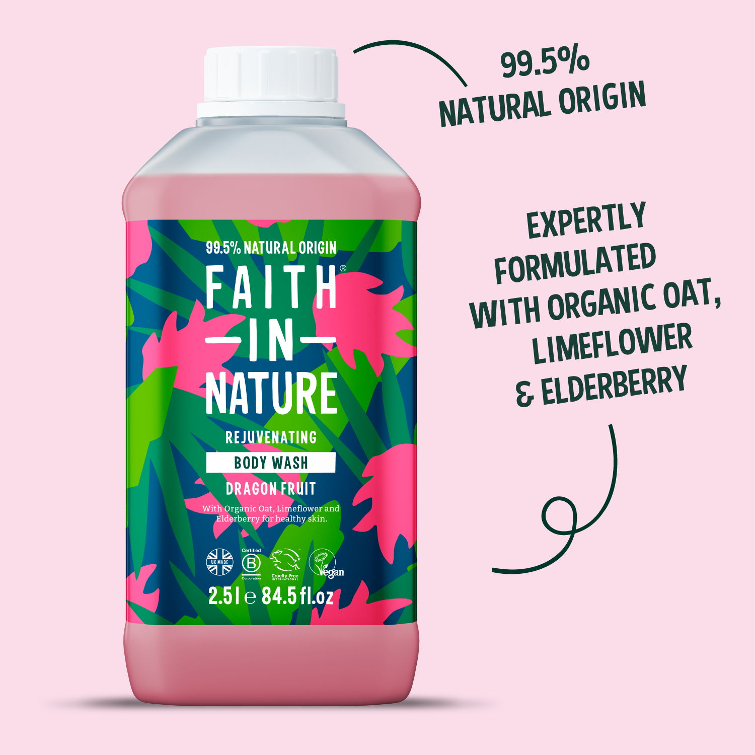 Dragon Fruit body wash - 2.5L