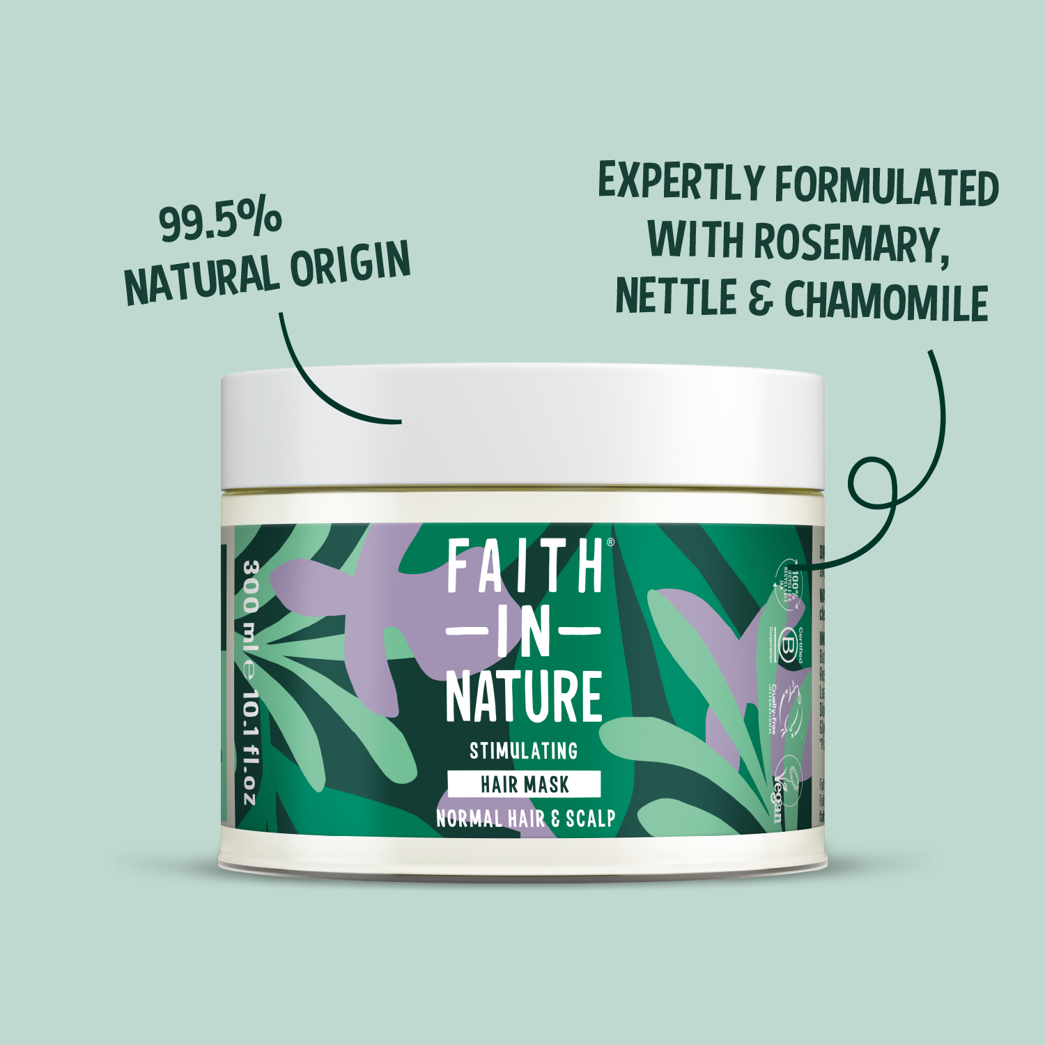 Rosemary hair mask