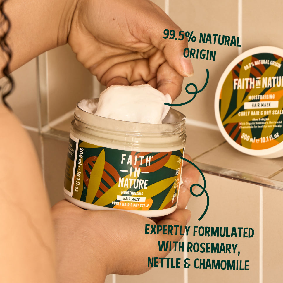 Shea & Argan nourishing hair mask