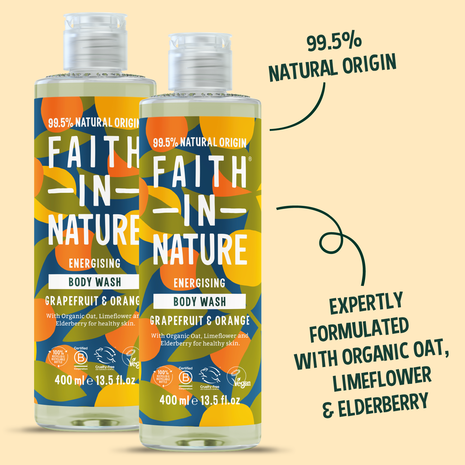 Grapefruit & Orange body wash duo