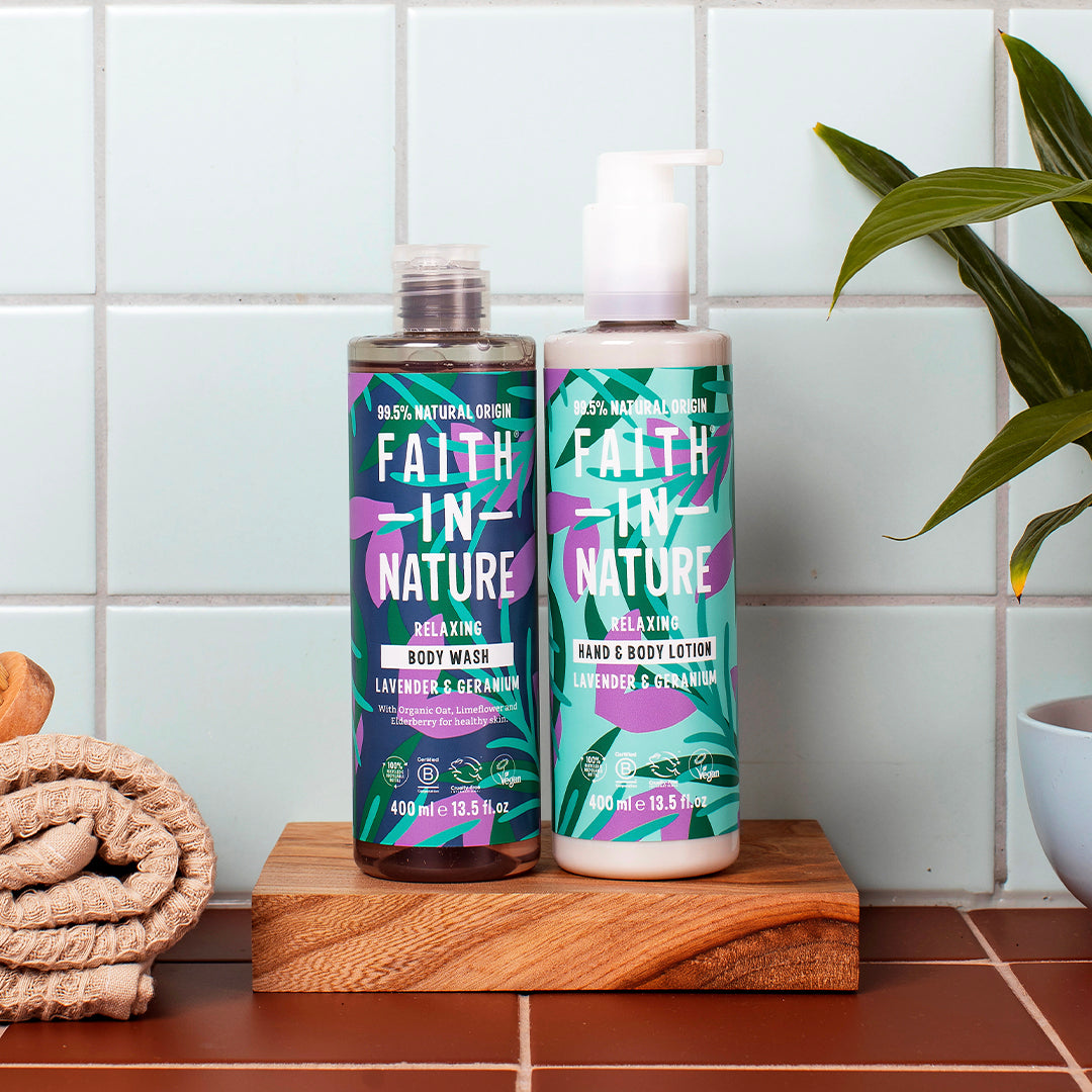 Lavender & Geranium body wash - 400ml