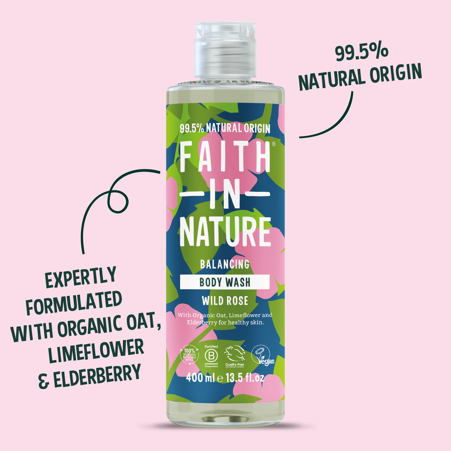 Wild Rose Body Wash - 400ml