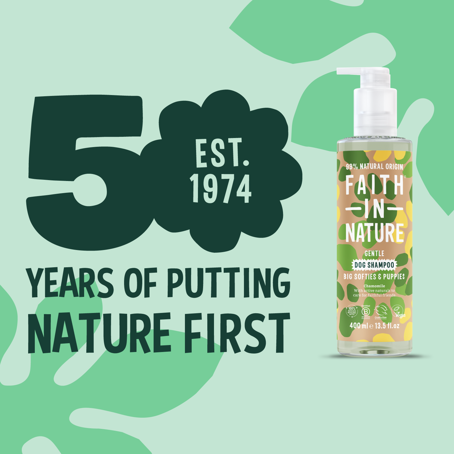 Chamomile Dog & Puppy Shampoo - 400ml