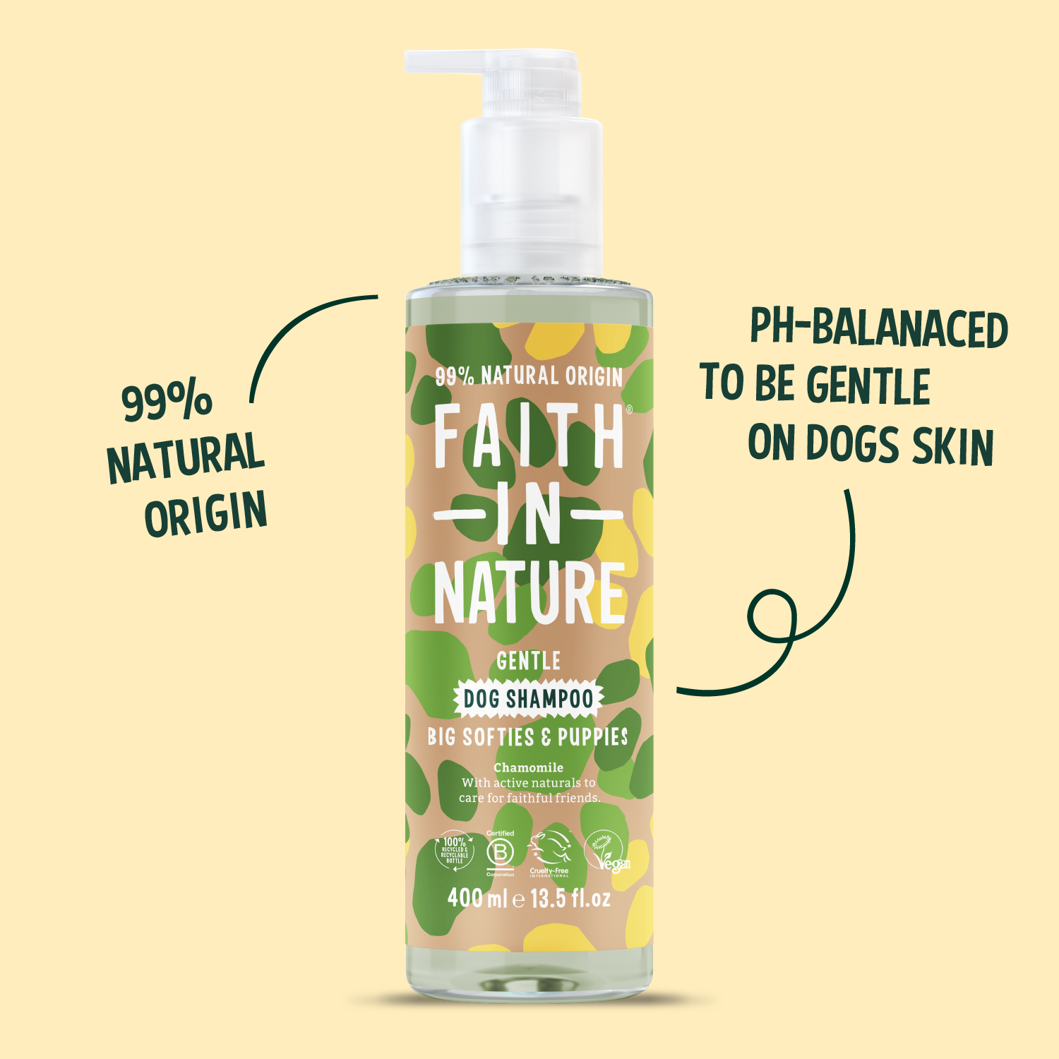 Chamomile Dog & Puppy Shampoo - 400ml