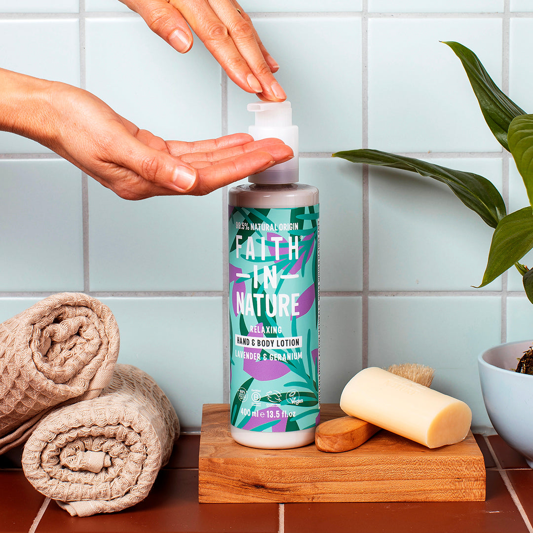 Lavender & Geranium hand and body lotion - 400ml