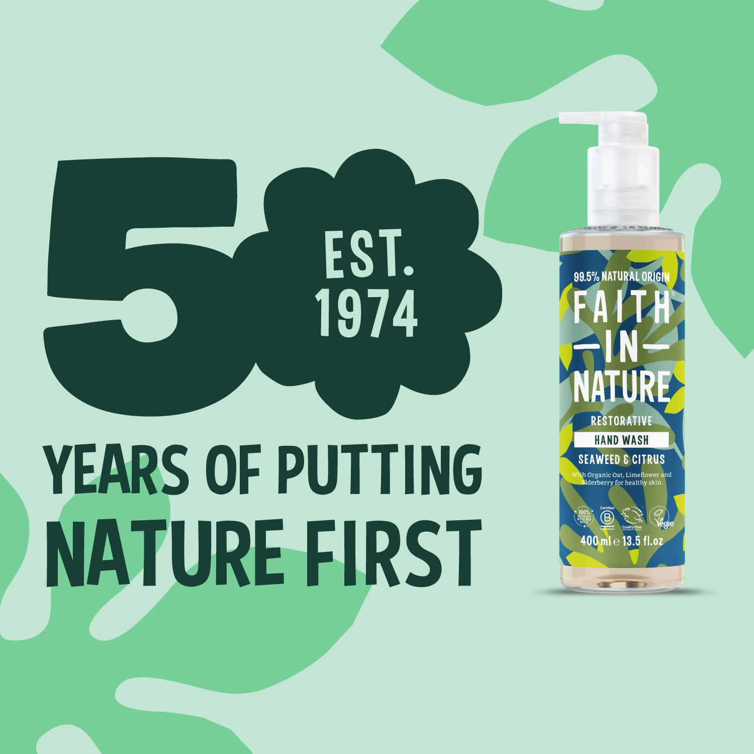 Seaweed & Citrus hand wash - 400ml