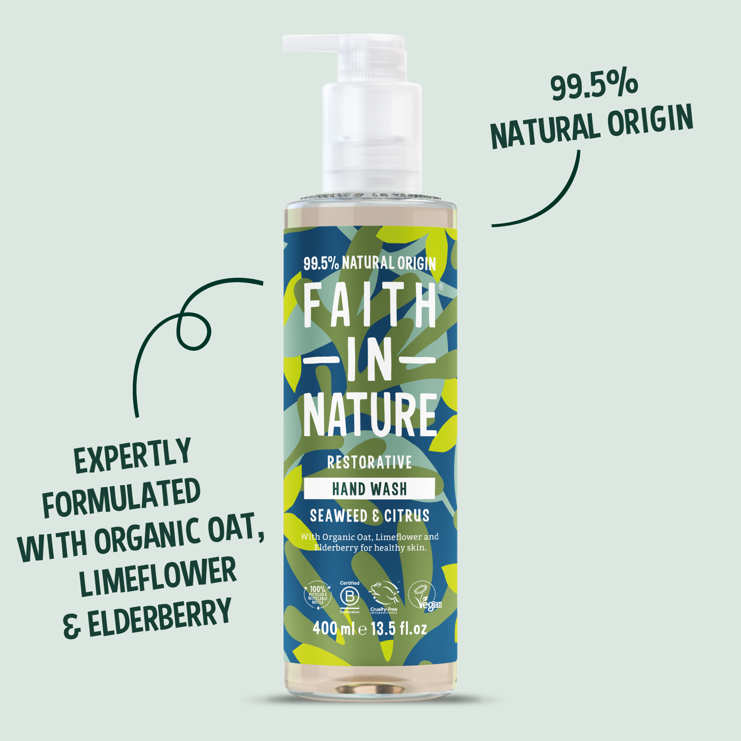 Seaweed & Citrus hand wash - 400ml