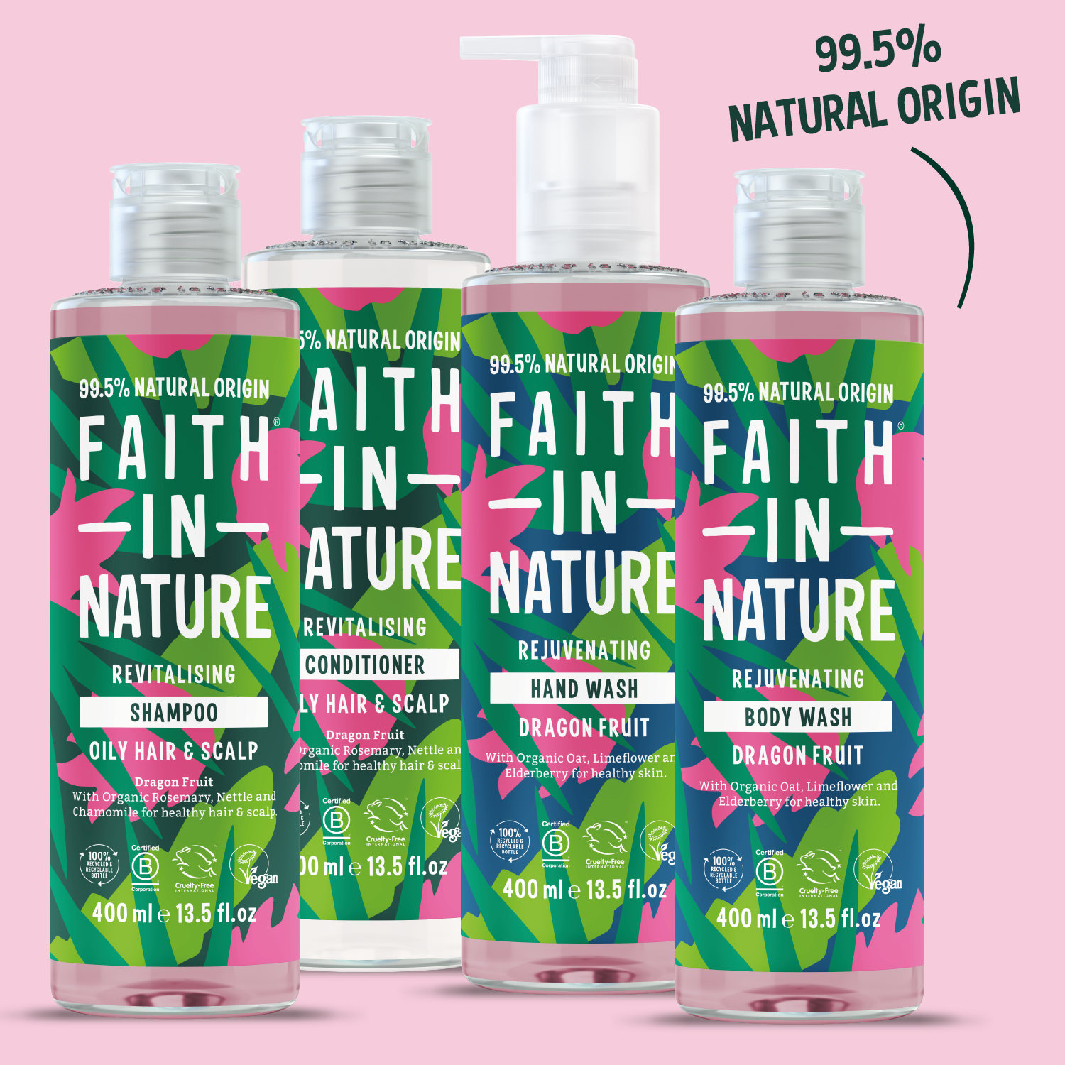 Dragon Fruit hair & body care bundle