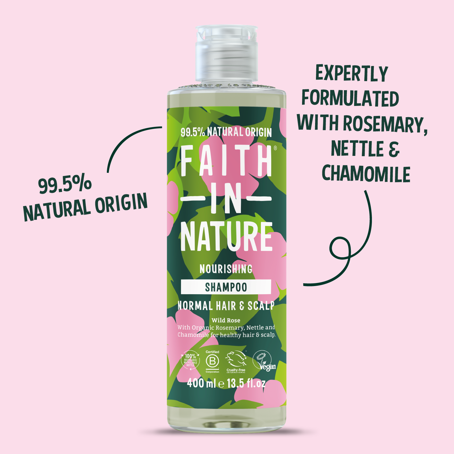 Wild Rose shampoo - 400ml
