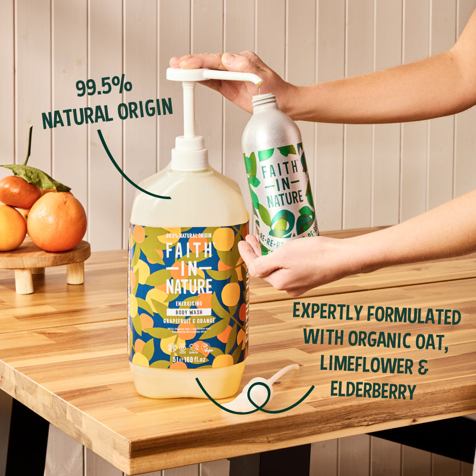 Grapefruit & Orange body wash - 5L