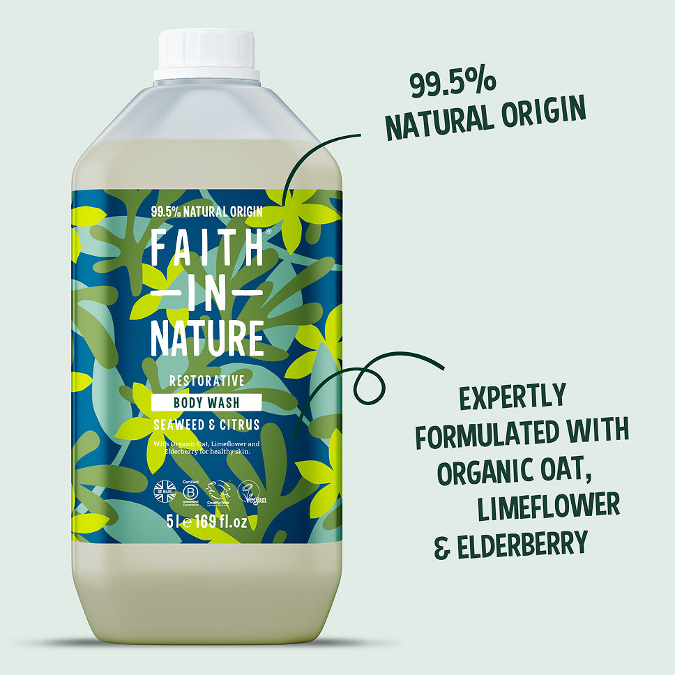 Seaweed & Citrus body wash - 5L