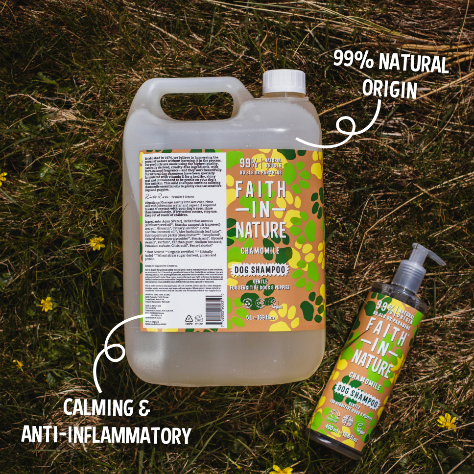 Chamomile dog & puppy shampoo - 5L