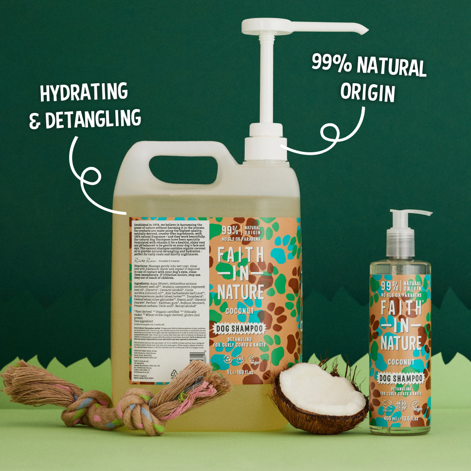 Coconut dog shampoo - 5L