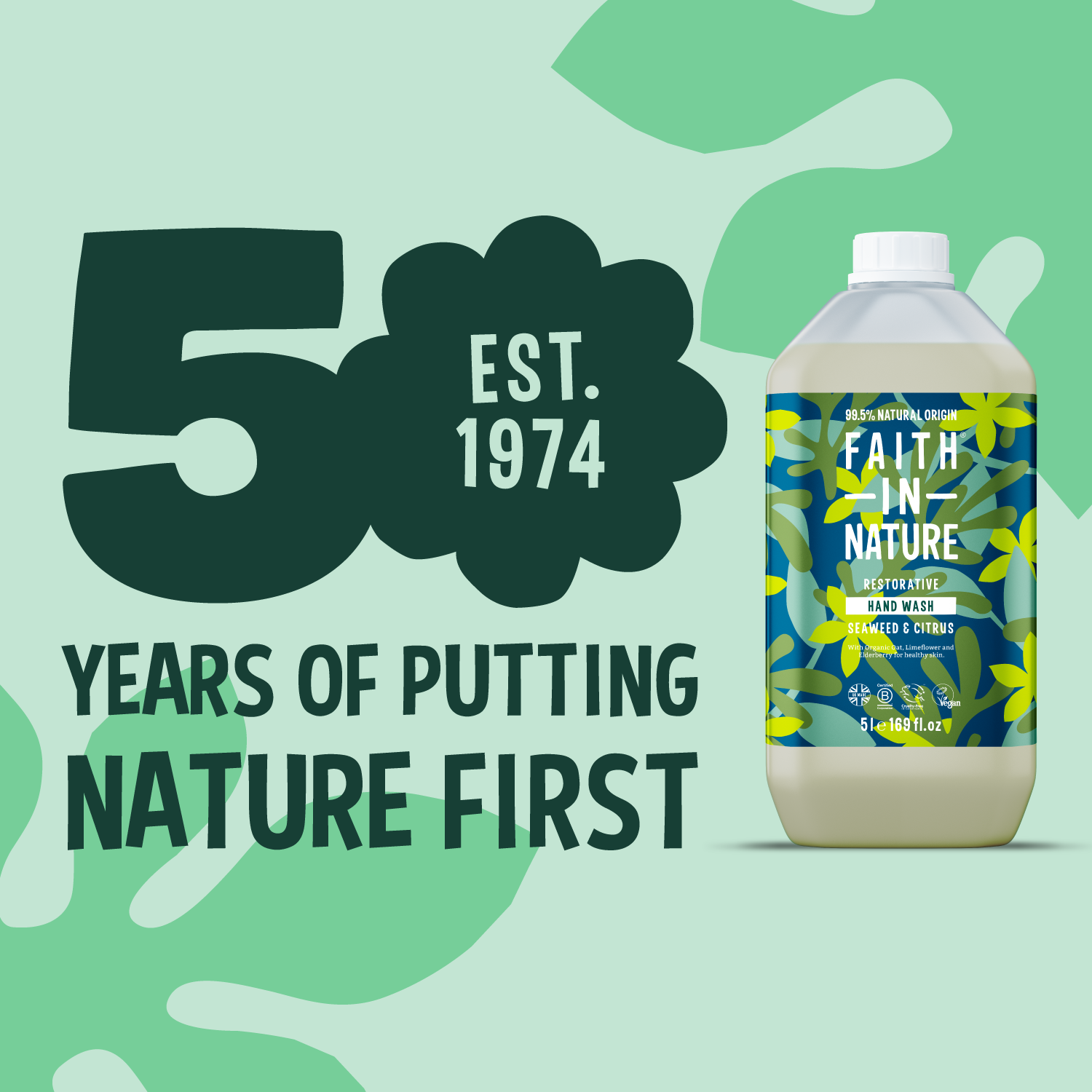 Seaweed & Citrus hand wash - 5L