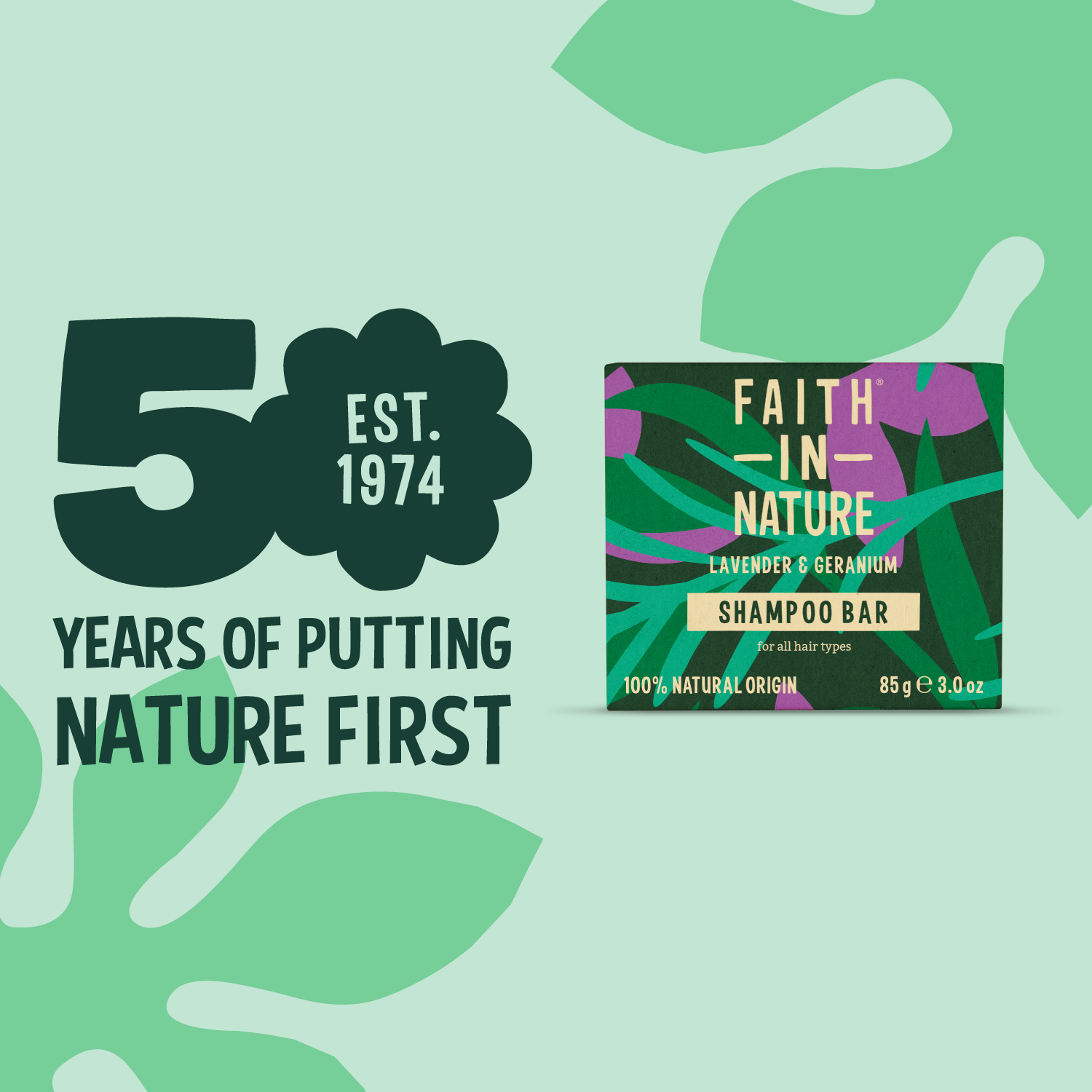 Lavender & Geranium Shampoo Bar