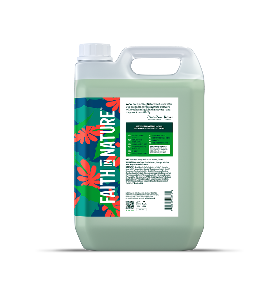 Aloe Vera body wash - 5L